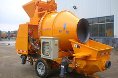 Concrete Mixer with Pump